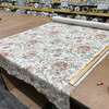 Vintage Duck Document | Home Decor Fabric | Floral Branches in Natural / Red / Green | 54" Wide | P Kaufmann | Medium Weight | By the Yard