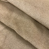 2.875 Yard Piece of Medium Brown Coating Wool | Wool / Poly Blend | Brushed Twill / Fleece-like Pile | 20oz | 60" Wide | DYE LOTS MAY VARY