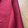 2.25 Yard Piece of Solid Red Coating Wool | Wool / Poly Blend | Soft Flat Felt | 20oz | 60" Wide  | DYE LOTS MAY VARY | COATWOOL-111-REM31