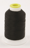 BLACK  12 wt. OUTDOOR UV STABLE THREAD | COATS & CLARK | 100% POLYESTER | 200 YARD CONE |