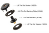 LIFT THE DOT WASHER Government Black | 16509