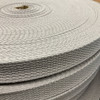 1 INCH Grey Light Weight Cotton Webbing / Bag Straps / Edging | By The Yard