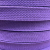 1 INCH Purple Light Weight Cotton Webbing / Bag Straps / Edging | By The Yard