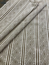 4 Yard Piece of Laura & Kiran Bedouin Stripe Woven Sand | Medium/Heavyweight Woven Fabric | Home Decor Fabric | 56" Wide