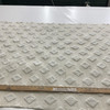 Quilted Geometric Design in Off White | Upholstery Fabric | Super Soft | Heavy Weight | 54" Wide | By the Yard