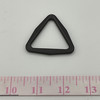 1.5 Inch Triangle Loop | Black | Plastic Hardware | Use for Bags / Straps / Webbing