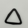 1.5 Inch Triangle Loop | Black | Plastic Hardware | Use for Bags / Straps / Webbing