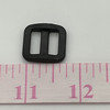 .5 Inch Adjuster Slide | Black | Plastic Hardware | Use for Bags / Straps / Webbing