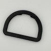 1.5 D-Ring | Black | Plastic Hardware | Use for Bags / Straps / Webbing