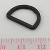 1.5 D-Ring | Black | Plastic Hardware | Use for Bags / Straps / Webbing