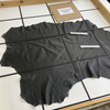 Black Nappa Lambskin Leather Hide | 6.5 Square Feet | 1.5 Ounce / 0.7 mm.