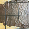 Distressed Dark Brown / Tan Nappa Lambskin Leather Hide | 4 Square Feet | 1.5 Ounce / 0.6 mm