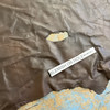 Distressed Dark Brown / Tan Nappa Lambskin Leather Hide | 4 Square Feet | 1.5 Ounce / 0.6 mm