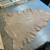 Crackle Tan Brown Nappa Lambskin Leather Hide | 5 Square Feet | 2.5 Ounce / 1 mm