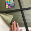 Matte Army Green | Smooth Grain Leather Cowhide | 18.5 Square Feet | 3 Ounce / 1.2 mm