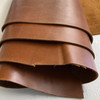 Chestnut Brown Lightly Mottled | Patent Leather Cowhide | 22 Square Feet | 3 Ounce / 1.2 mm