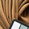 2.5 Yard Piece of Oak Colored Fabricut Lakshmi Corduroy Upholstery Fabric | 54 Wide | BTY | Durabl