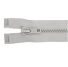 30 Inch WHITE Seperating Jacket Zipper | Heavy Duty Molded Plastic | Anti Iceing & UV Stable 