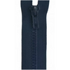 22 Inch NAVY Seperating Jacket Zipper | Heavy Duty Molded Plastic | Anti Iceing & UV Stable 