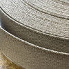 1" Cotton Tape / Webbing in Beige | 100% cotton | By the Yard