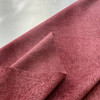 Merlot Red Chenille | Upholstery Fabric | Heavyweight | Soft | 54" Wide | By the Yard