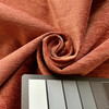 Spice Orange Chenille | Upholstery Fabric | Heavyweight | Soft | 54" Wide | By the Yard