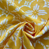 Aspidoras in Yellow | Outdoor Waterproof Upholstery Fabric | Bohemian Print in Yellow and White | Europatex | 60" Wide | By the Yard