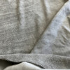 Antique Distressed Full Grain Leather Cow Hide | Light Grey Heavy Suede Texture | 38 to 45 square feet | 3.5 to 4 oz. | Full Hide