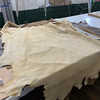 Antique Distressed Full Grain Leather Cow Hide | Honey Tan Lightly Pebbled | 38 to 45 square feet | 2 to 2.5 oz. | Full Hide