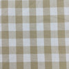 2.25 Yard Piece of Homespun Check in Beige and Off White | Home Decor Fabric | Cotton | 54 Wide | By the Yard