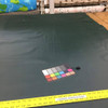 1.75 Yard Piece of Hunter Green Upholstery Vinyl Fabric Sold By The Yard.   54"W.