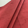 Avenger Velvet in Marsala | Upholstery Fabric | Dark Red |  54" Wide | Heavy Weight | By the Yard