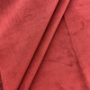 Avenger Velvet in Marsala | Upholstery Fabric | Dark Red |  54" Wide | Heavy Weight | By the Yard