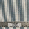 Mallory in Sea | Drapery Fabric | Blue and White Thin Stripes | 100% Polyester | 54" Wide | Medium Weight | By the Yard
