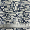Kafka in Lapis Blue / Off White | Upholstery Fabric | Covington | 54" Wide | 100% Polyester | Heavy Weight | By the Yard