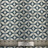 Depeche Mode in Harbor Blue / White | Geometric Upholstery Fabric | Covington | 54" Wide | Cotton / Polyester | Heavy Weight | By the Yard