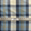 Leland in Dream Blue | Home Decor / Slipcover Fabric | Plaid Blue / Gold / Off White | 100% Cotton | 54" Wide | Covington | By the Yard