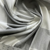 Big Check in Dove | Upholstery / Slipcover Fabric | Grey and White | 100% Cotton | 55" Wide | Medium Weight | By the Yard
