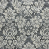 Bizou in Platinum | Home Decor Fabric | Grey / Off White | Cotton / Poly | Covington | Medium Weight | 54" Wide | By the Yard