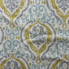 Alahambra in Citrine | Home Decor Fabric | Yellow / Grey / Blue | Covington | 100% Cotton | 54" Wide | By the Yard