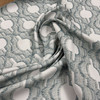 Keyhole in Sea Mist | Upholstery Fabric | Geometric Design in Teal / Blue / White | Swavelle | 54" Wide | Heavyweight | BTY