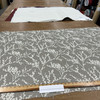 Edalene in Smoke | Upholstery / Drapery Fabric | Leafy Branch Design in Grey / Off White | Swavelle | 54" Wide | By the Yard