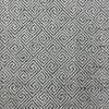Buffy in Silver | Upholstery Fabric | Greek Key Design in Grey / Off White | Swavelle | 54" Wide | Heavyweight | BTY