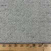 Buffy in Silver | Upholstery Fabric | Greek Key Design in Grey / Off White | Swavelle | 54" Wide | Heavyweight | BTY