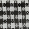 Tavern Check in Black and White | Tabletop Vinyl Fabric | Felt-backed Tablecloth Vinyl | 54" Wide | By the Yard