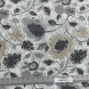 Myla in Marble | Upholstery Fabric | Floral Jacquard in Black / Beige / White | Richloom | Heavyweight | 54" Wide | By the Yard