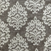Damask in Mocha and Beige | Upholstery Fabric | Heavyweight | 54" Wide | By the Yard
