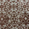 Aristocrat in Spice | Upholstery Fabric | Chenille Damask Design | Orangish Brown | Richloom | 54" Wide | By the Yard