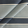 Bakewell in Breeze | Upholstery Fabric | Stripes | Denim Blue / Light Blue / White | Medium Weight | Richloom | 54" Wide | By the Yard