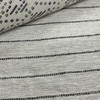 Baychester in Onyx | Upholstery Fabric | Stripes in Grey / Beige / White | Richloom | Heavyweight | 54" Wide | By the Yard